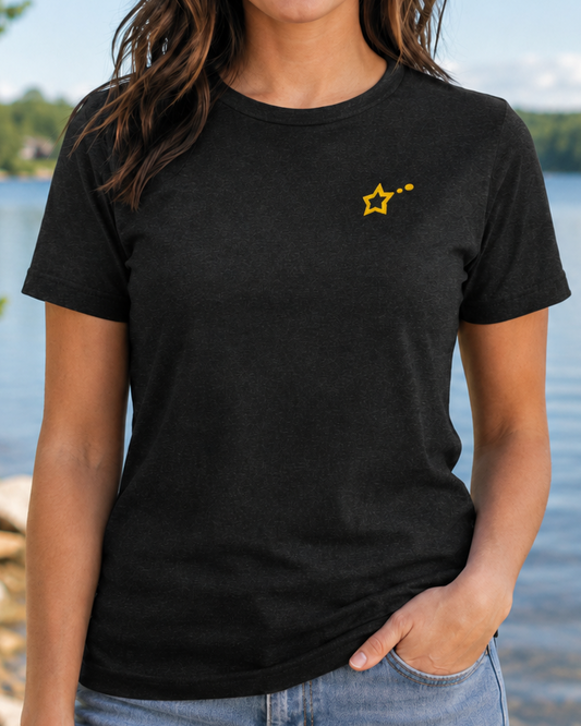 Yellow Star Unisex t-shirt