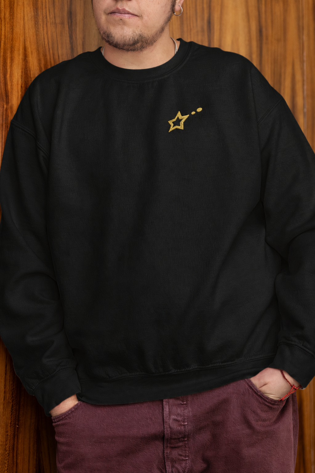 Yellow Star Unisex Sweatshirt