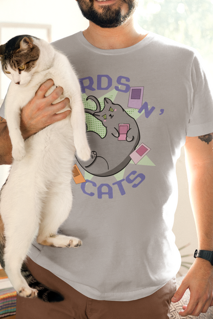 Grey Cat Unisex t-shirt