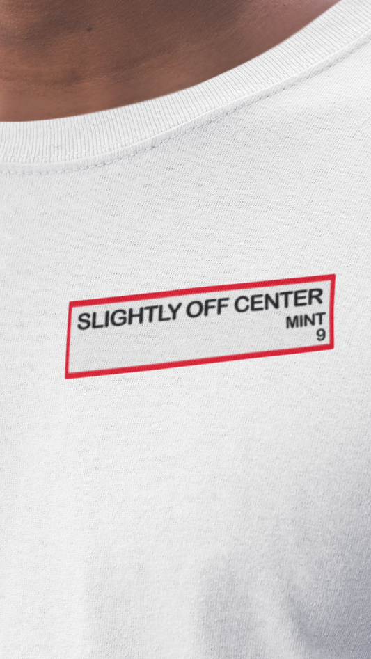 Slightly Off Center Unisex t-shirt