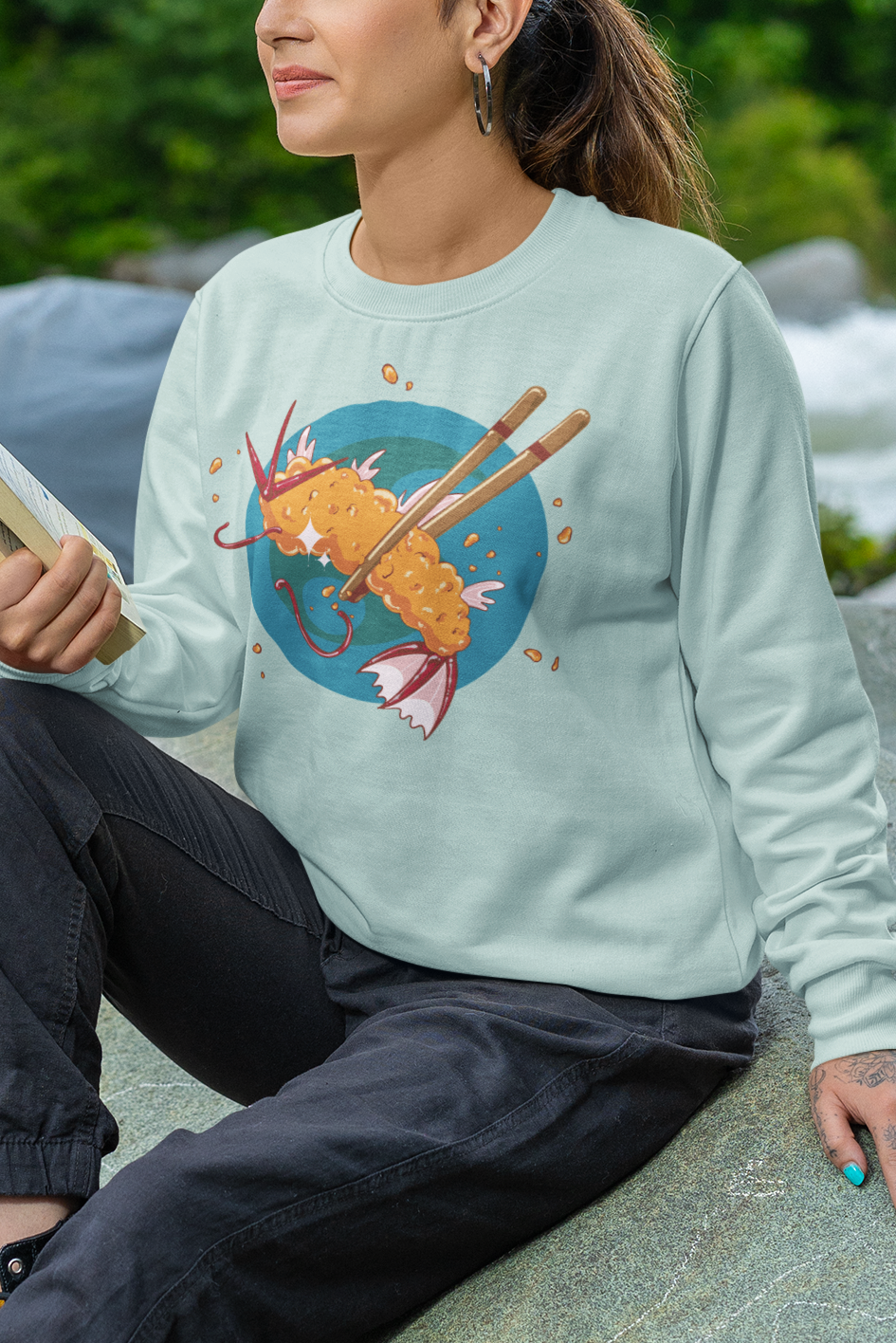 Shiny Tempura Premium Sweatshirt