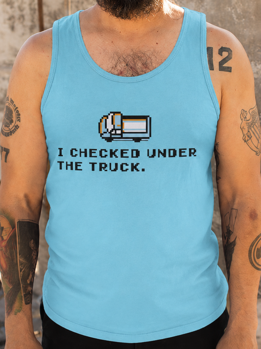 Under The Truck premium tank top