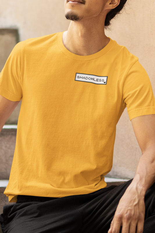 Shadowless Retro Text Unisex t-shirt