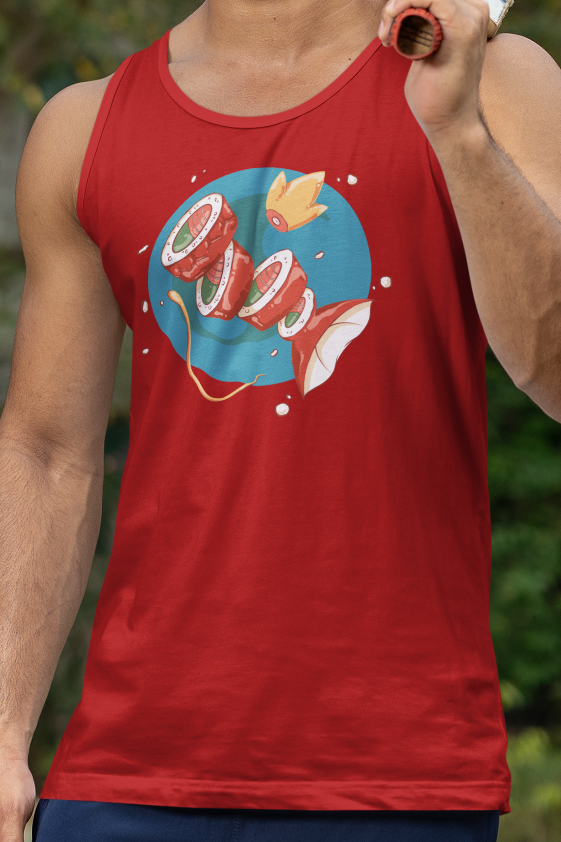 Magik Sushi premium tank top